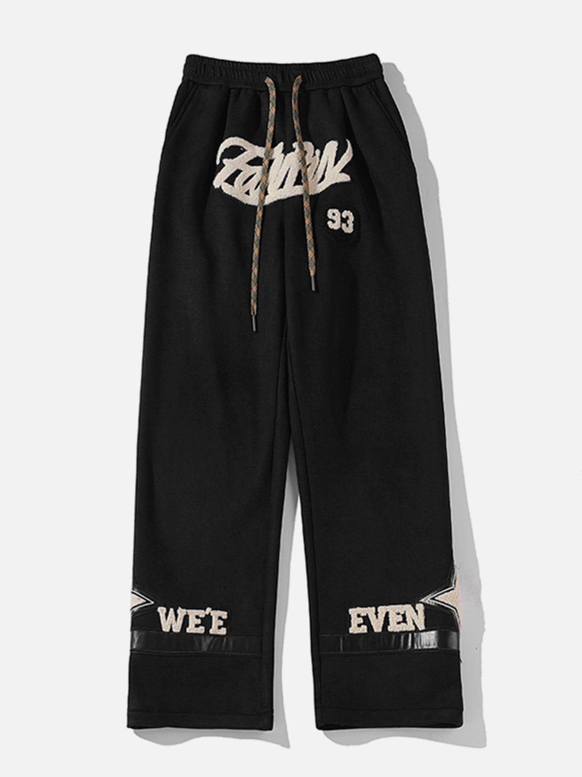 Tntwear® - Fleece Suede Sweatpants - tntwear1