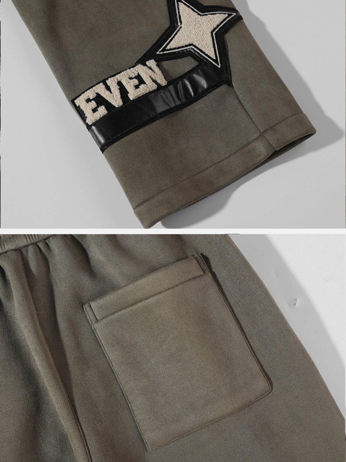 Tntwear® - Fleece Suede Sweatpants - tntwear1