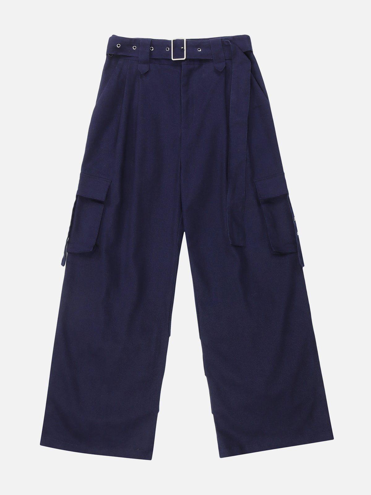 Tntwear® - Hem Pleats Cargo Pants - tntwear1