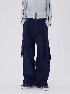 Tntwear® - Hem Pleats Cargo Pants - tntwear1