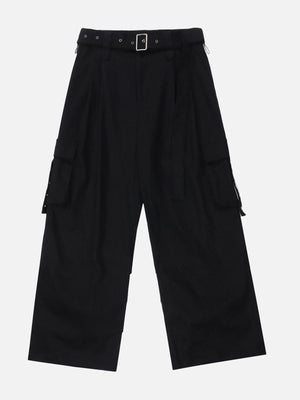 Tntwear® - Hem Pleats Cargo Pants - tntwear1