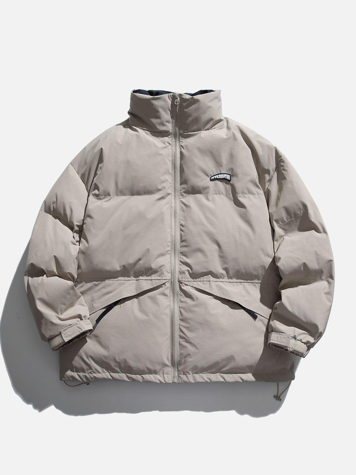 Tntwear® - Labeled Drawstring Winter Coat - tntwear1