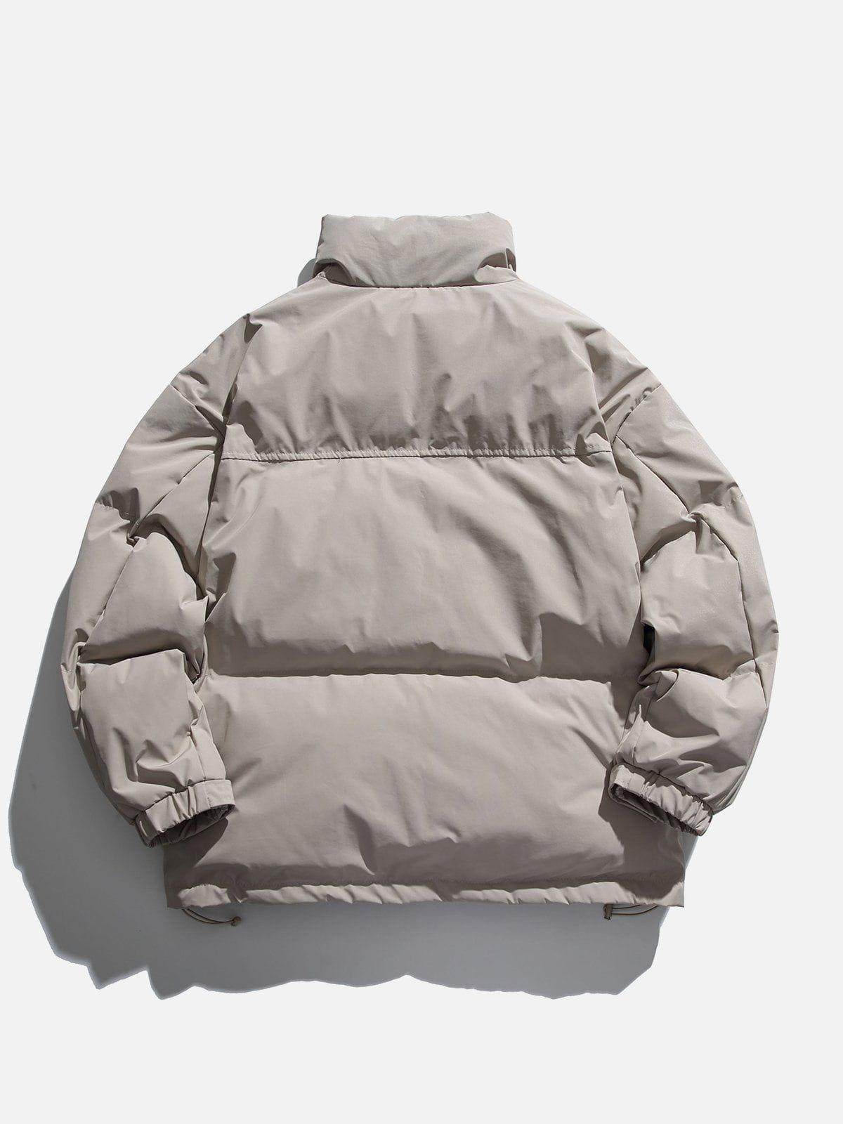 Tntwear® - Labeled Drawstring Winter Coat - tntwear1