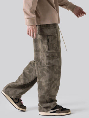 Sneakerland® - Large Multi-Pocket Cargo Pants - tntwear1