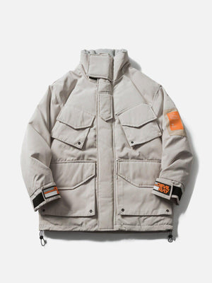Tntwear® - Large Pocket Cargo Winter Coat - tntwear1
