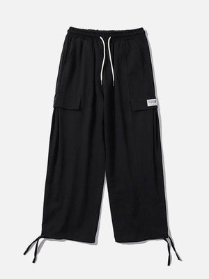 Tntwear® - Large Pocket Drawstring Cargo Pants - tntwear1