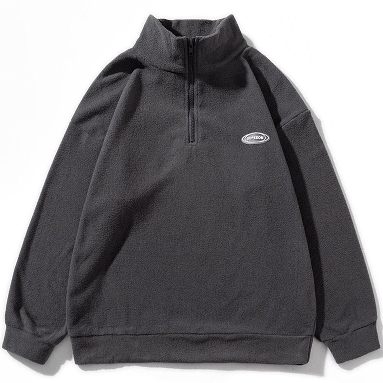 Tntwear® - Letter Label Sweatshirt - tntwear1