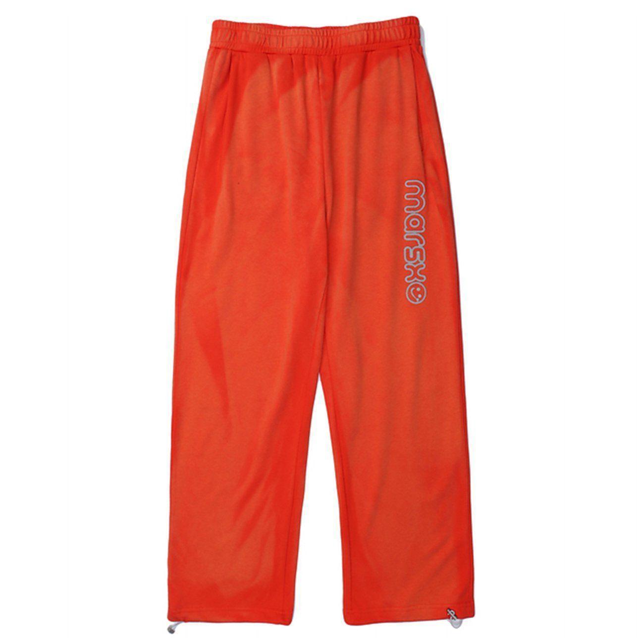 Tntwear® - Letter Print Tie-dye Sweatpants - tntwear1