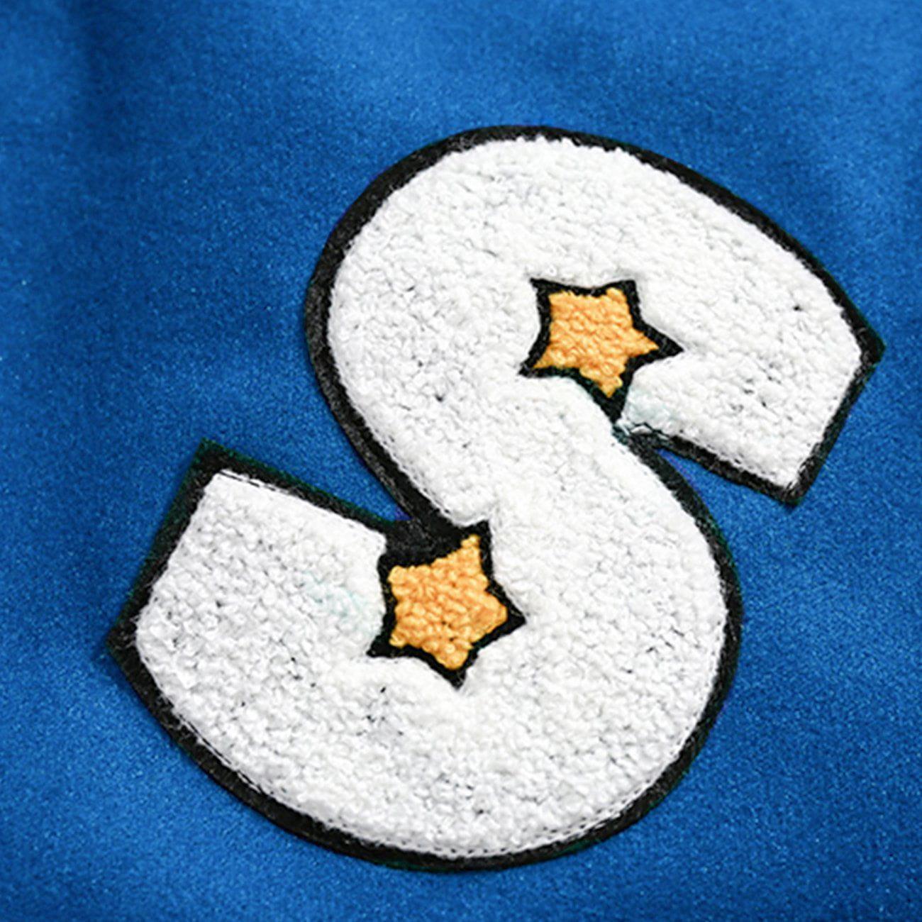 Tntwear® - Letter S Varsity Coat - tntwear1