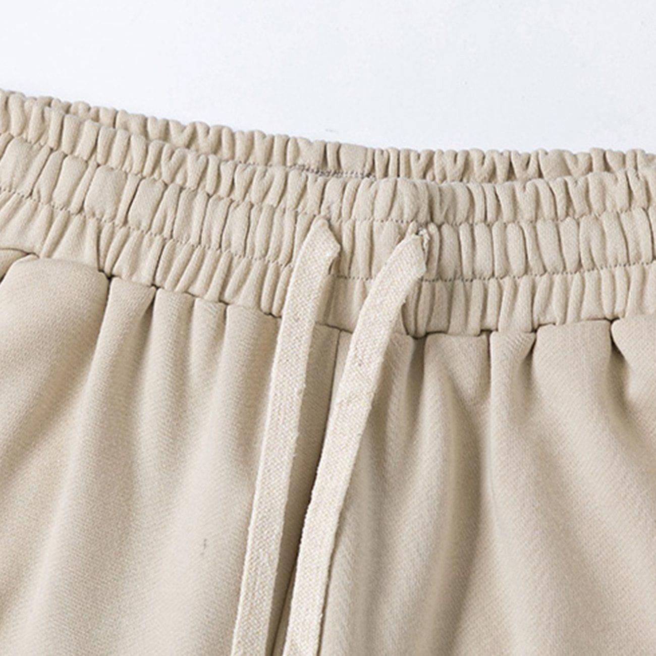 Tntwear® - Lettering Drawstring Shorts - tntwear1