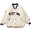 Tntwear® - Monogram Embroidery Winter Coat - tntwear1