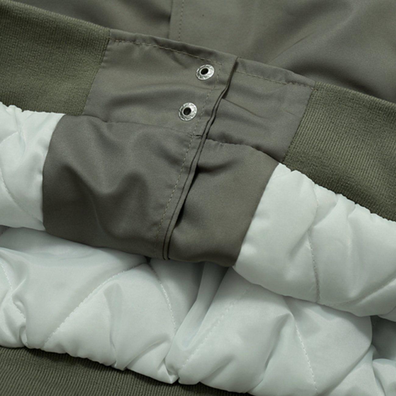 Tntwear® - Monogram Print Winter Coat - tntwear1