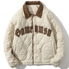 Tntwear® - Monogram Print Winter Coat - tntwear1