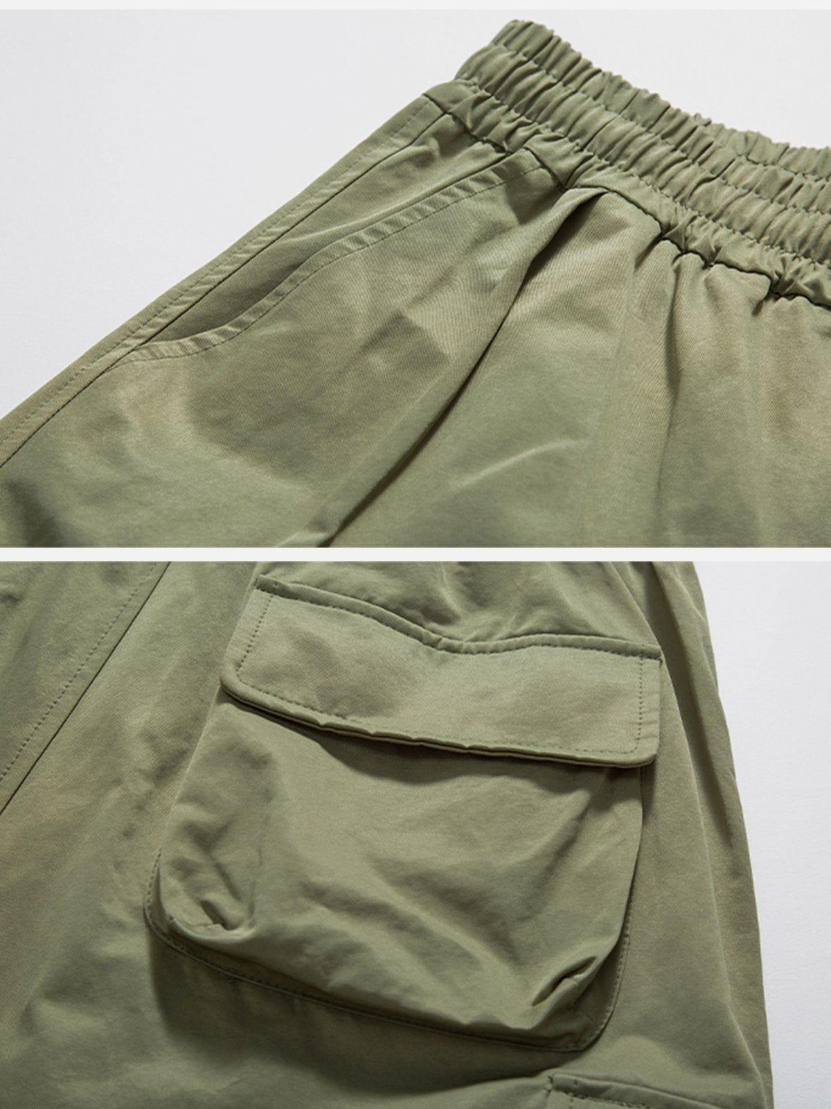 Sneakerland® - Multi-Pocket Cargo Pants - tntwear1