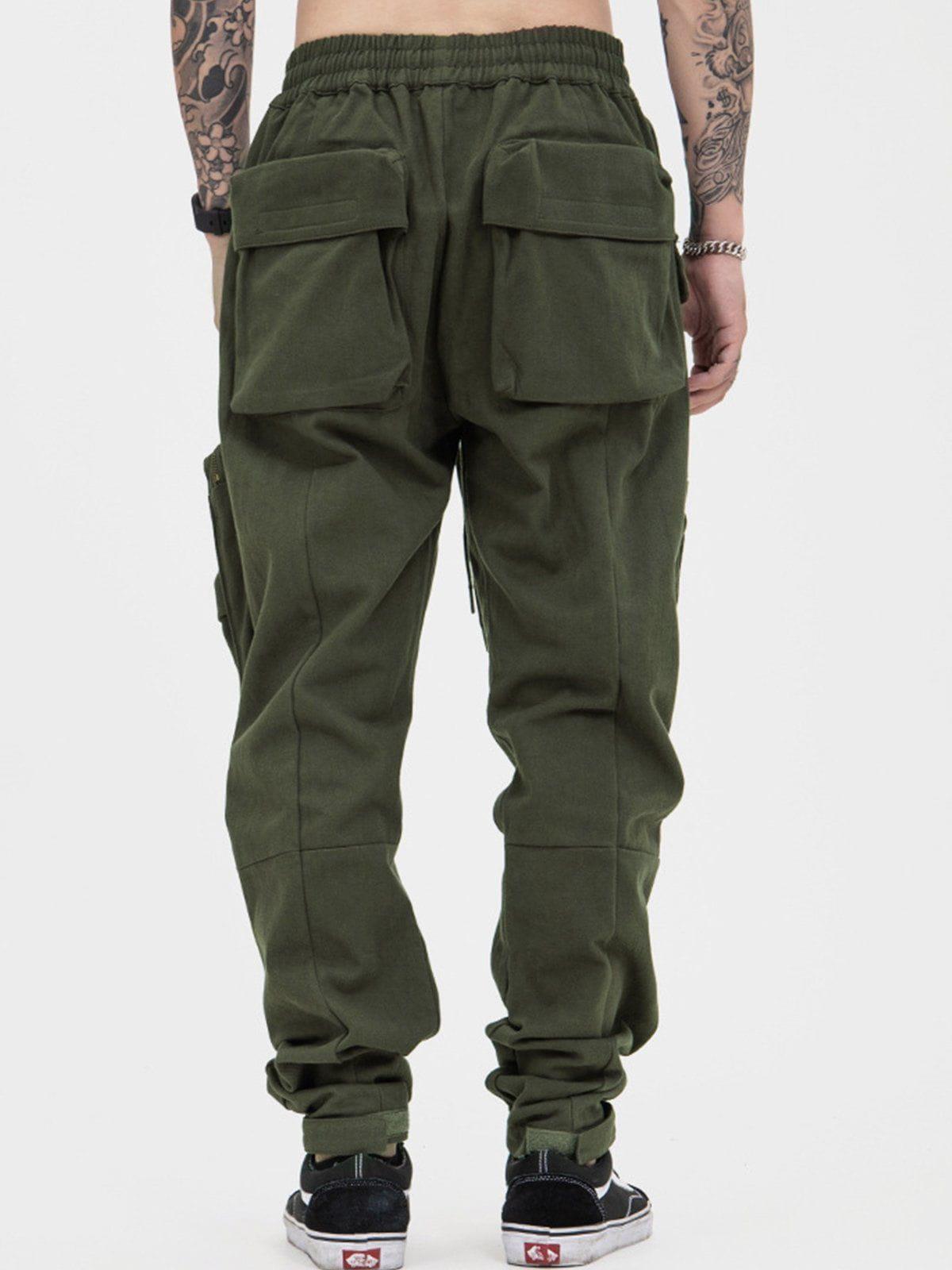 Sneakerland® - Multi Pocket Technical Cargo Pants - sneakerlandnet