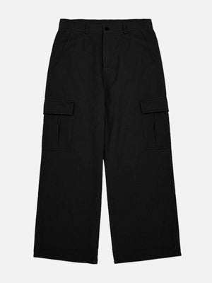 Tntwear® - Multi-Pocket Wide Leg Cargo Pants - tntwear1