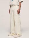 Tntwear® - Multi-Pocket Wide Leg Cargo Pants - tntwear1