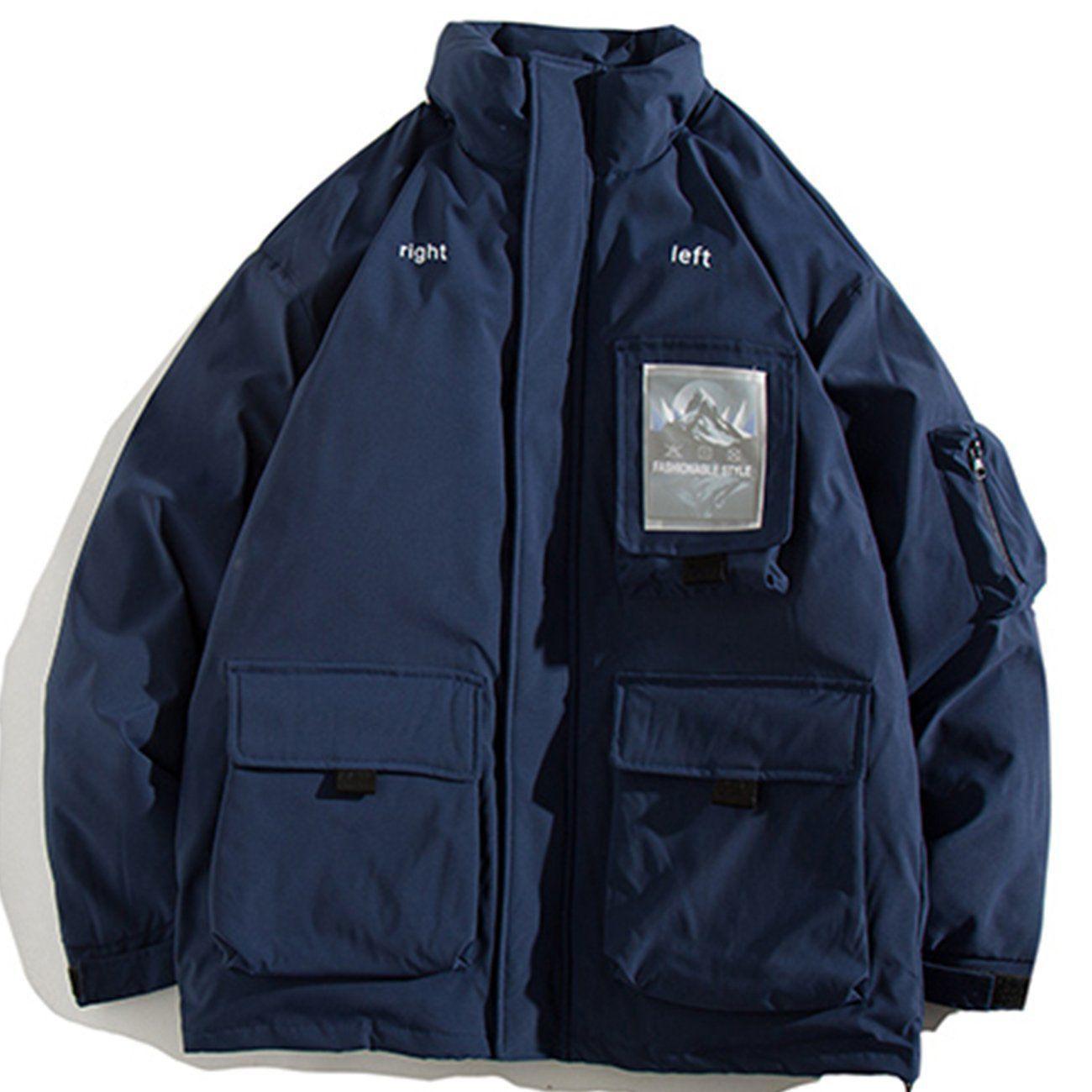 Tntwear® - Multi-pocket Winter Coat - tntwear1