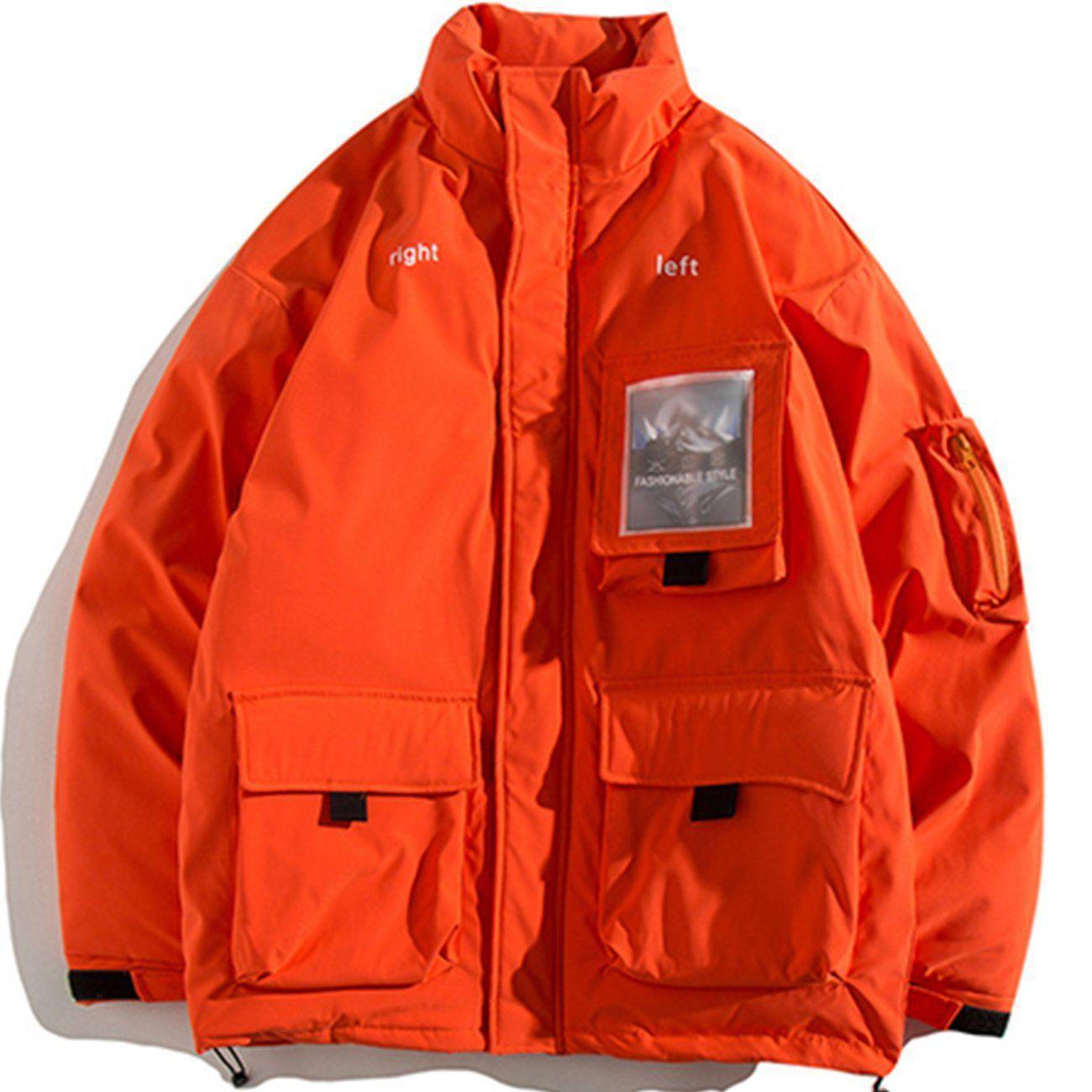 Tntwear® - Multi-pocket Winter Coat - tntwear1