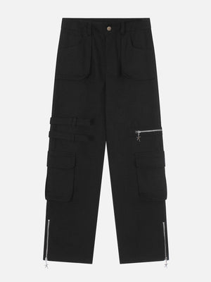 Tntwear® - Multi-Pocket Zippered Cargo Pants - tntwear1
