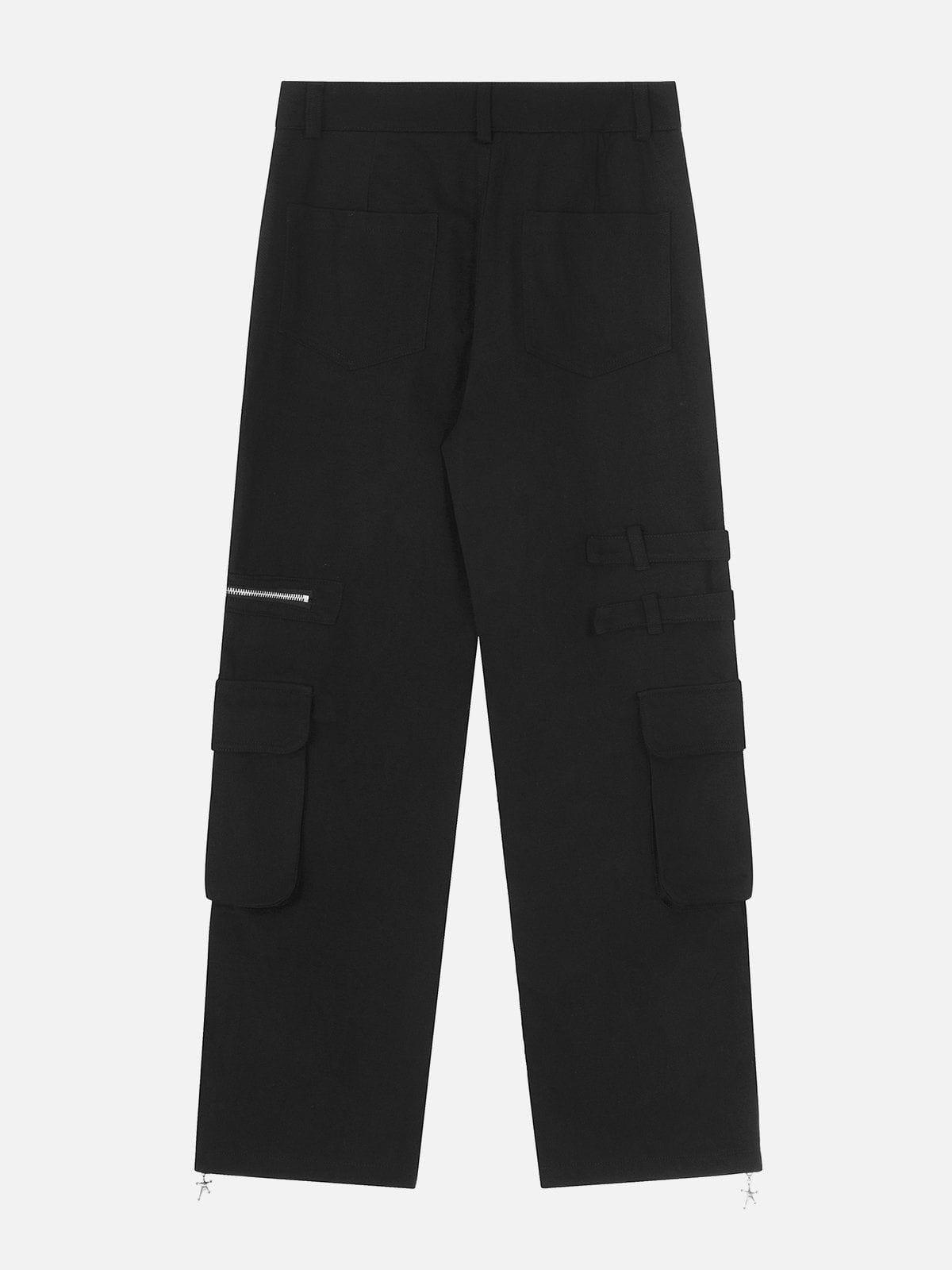 Tntwear® - Multi-Pocket Zippered Cargo Pants - tntwear1