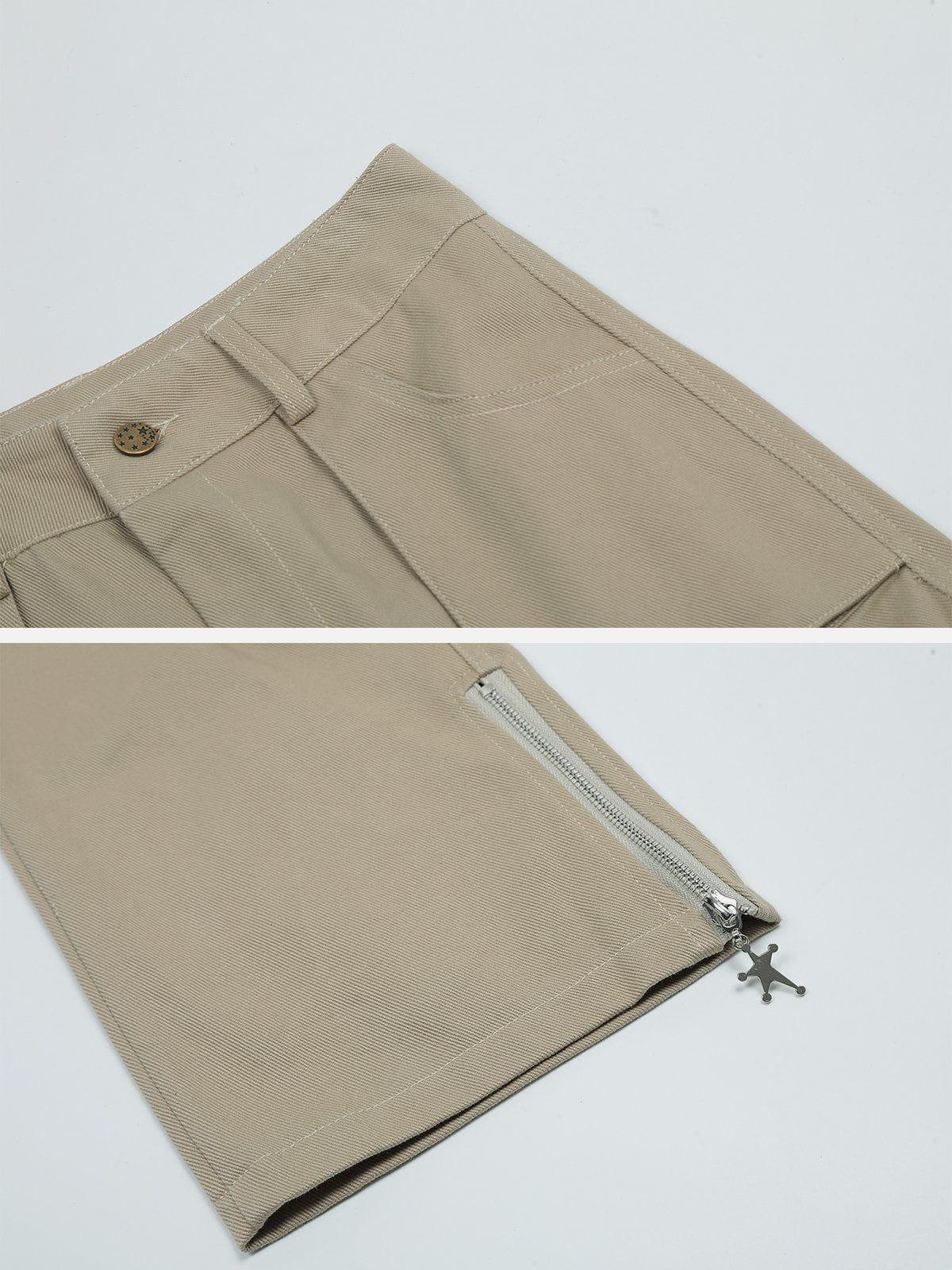 Tntwear® - Multi-Pocket Zippered Cargo Pants - tntwear1