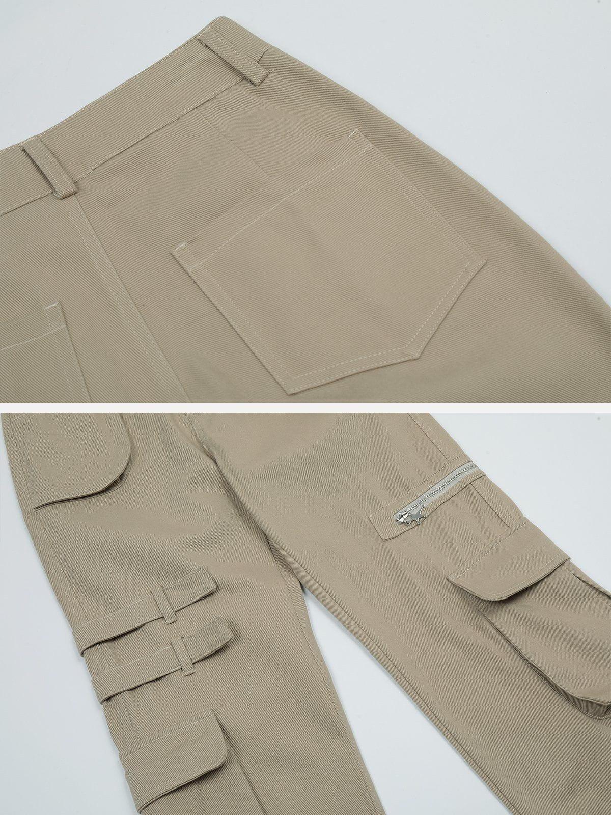 Tntwear® - Multi-Pocket Zippered Cargo Pants - tntwear1