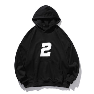 Tntwear® - Number “2” Print Hoodie - tntwear1