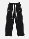 Tntwear® - Patchwork Embroidery Sweatpants - tntwear1