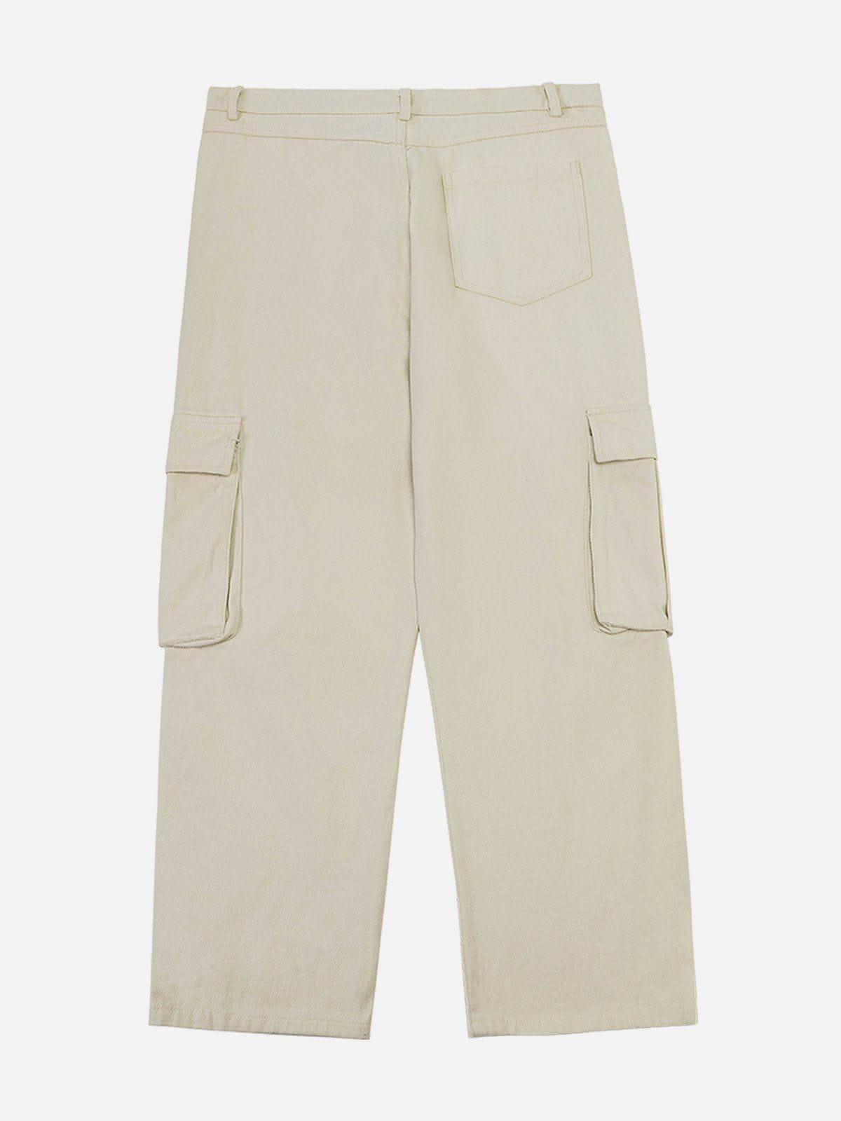 Tntwear® - Patchwork Loose Cargo Pants - tntwear1
