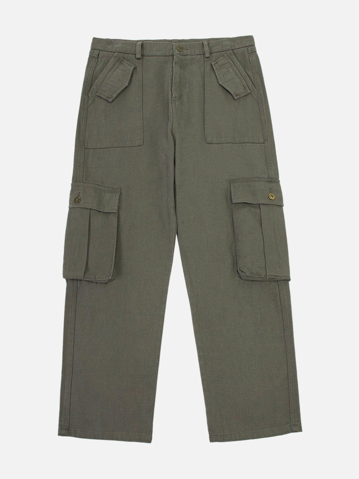 Tntwear® - Patchwork Loose Cargo Pants - tntwear1