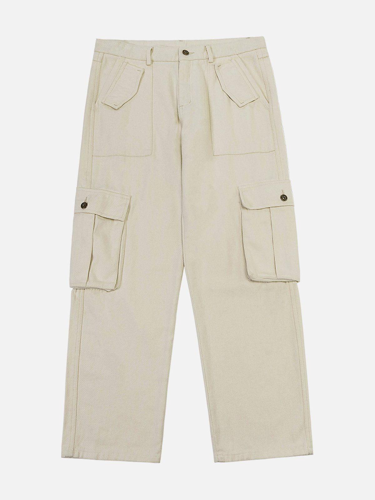 Tntwear® - Patchwork Loose Cargo Pants - tntwear1