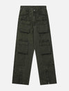 Sneakerland® - Pocket Patchwork Cargo Pants - tntwear1