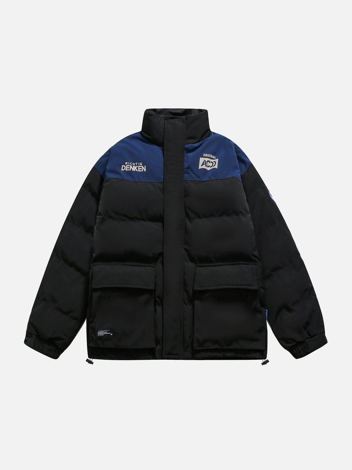 Tntwear® - Pockets With Flap Winter Coat - tntwear1