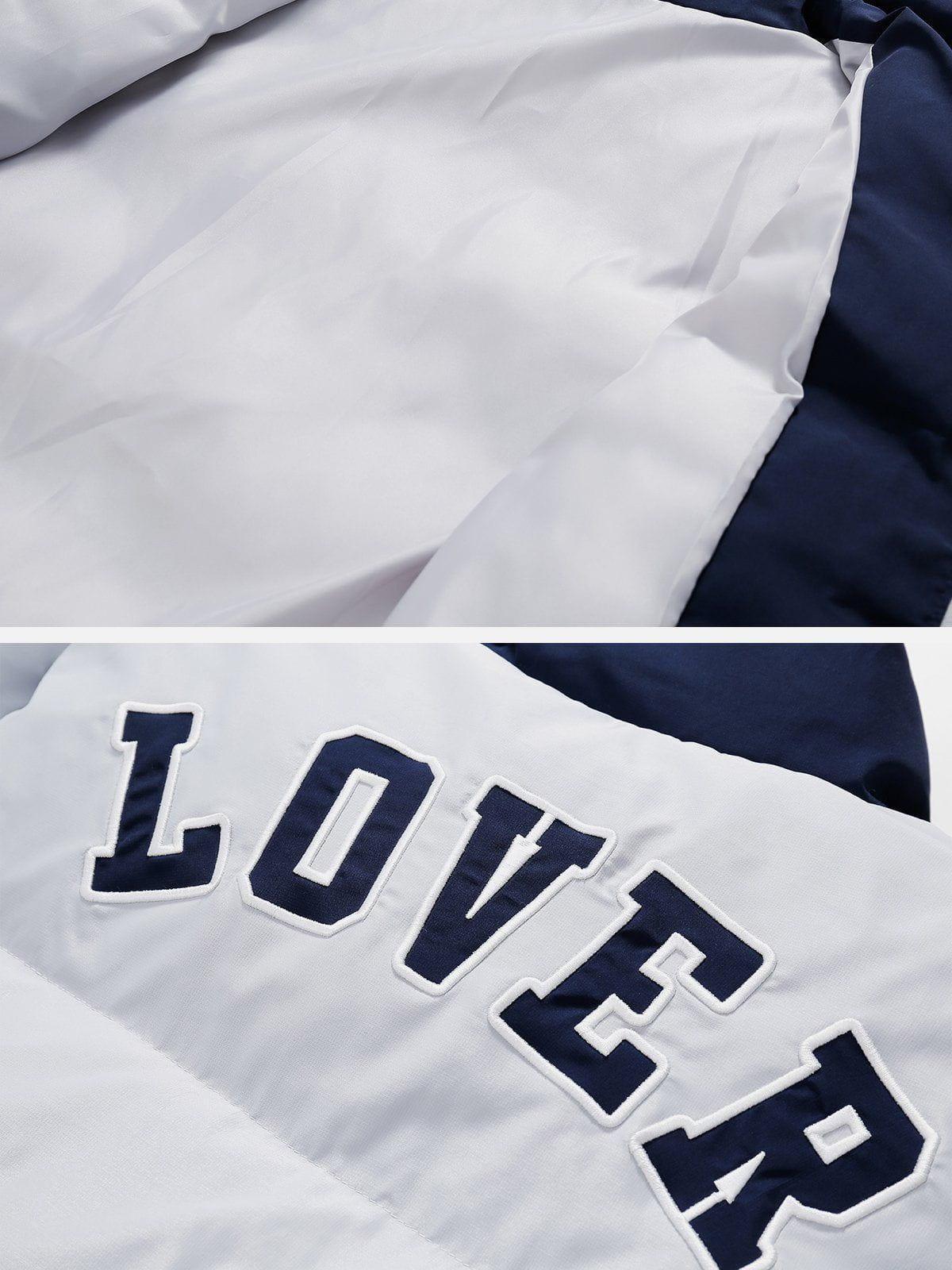 Tntwear® - Portrait Embroidery Winter Coat - tntwear1