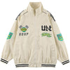 Tntwear® - Print Stitching Winter Coat - tntwear1