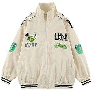 Tntwear® - Print Stitching Winter Coat - tntwear1