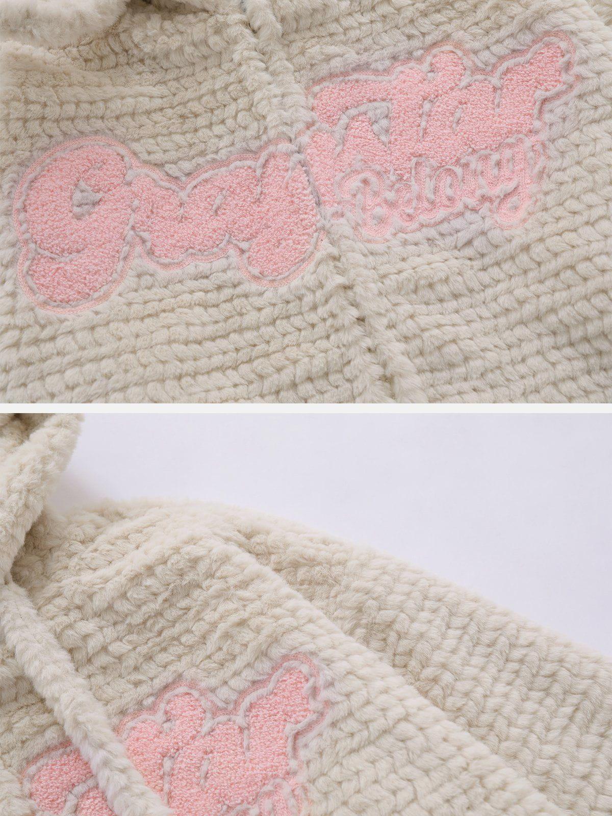 Tntwear® - Rabbit Ears Hooded Winter Coat - tntwear1