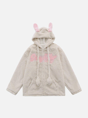 Tntwear® - Rabbit Ears Hooded Winter Coat - tntwear1