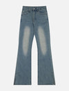 Tntwear® - Rough Edge Flared Jeans - tntwear1
