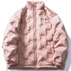 Tntwear® - Seal Pattern Puffer Jacket - tntwear1