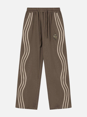 Tntwear® - Side Curve Stripe Sweatpants - tntwear1