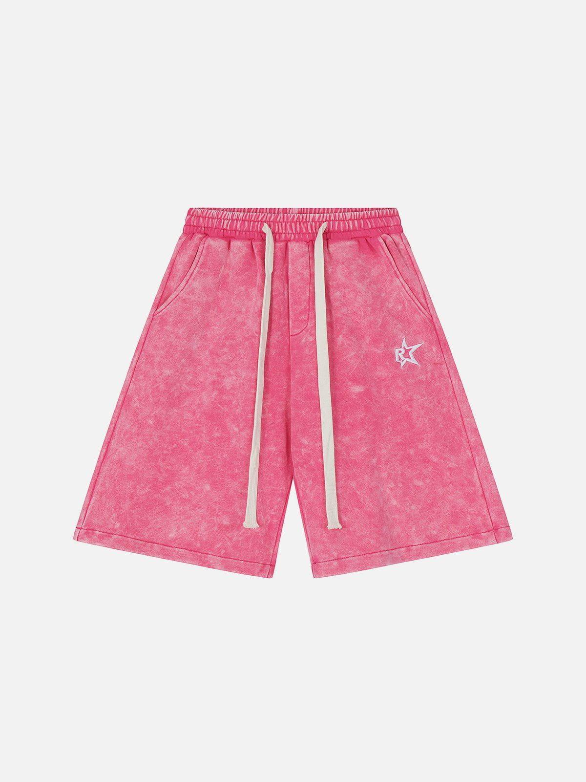 Tntwear® - Side Stripe Washed Shorts - tntwear1