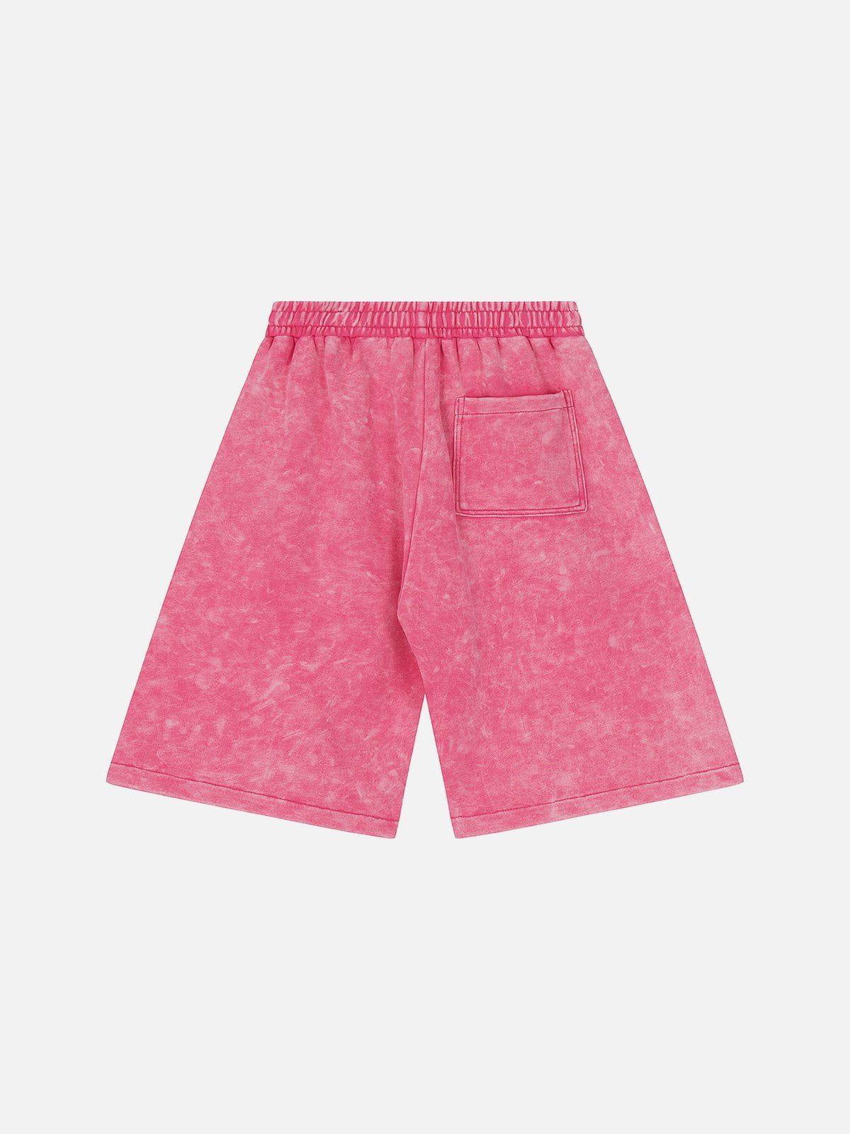 Tntwear® - Side Stripe Washed Shorts - tntwear1