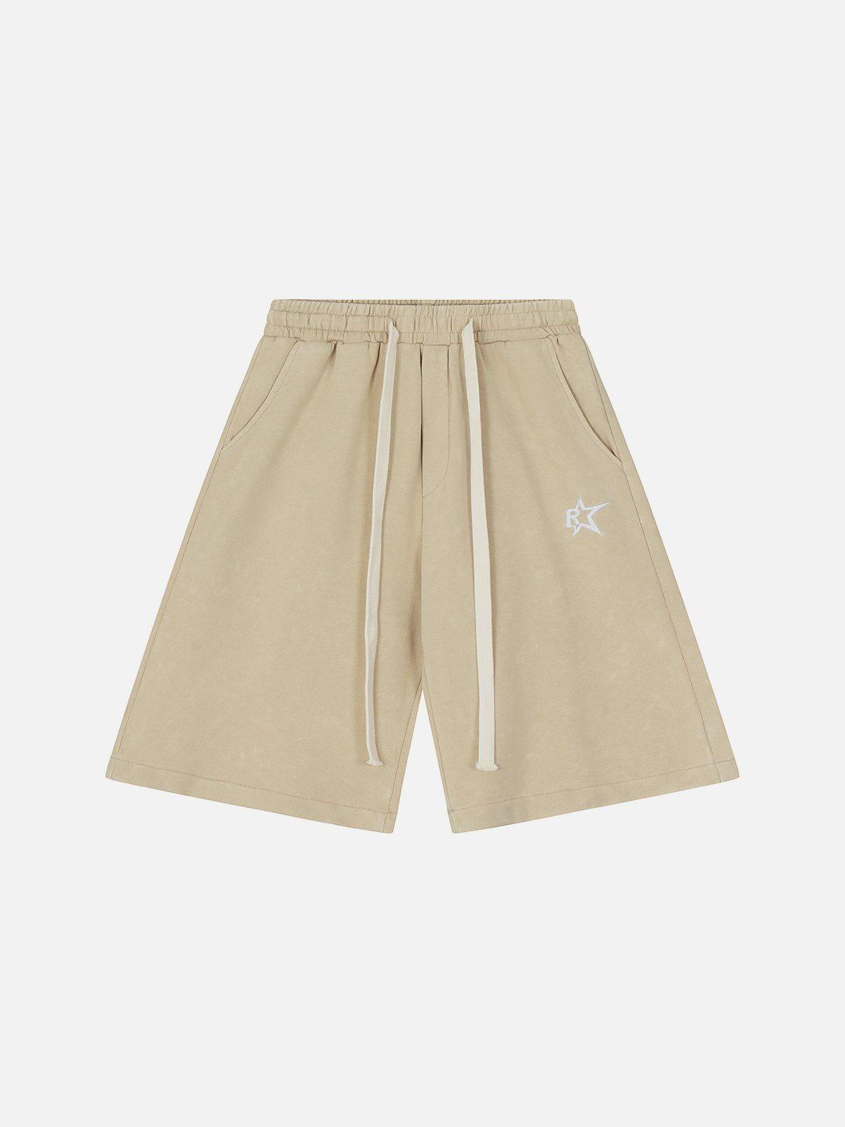 Tntwear® - Side Stripe Washed Shorts - tntwear1