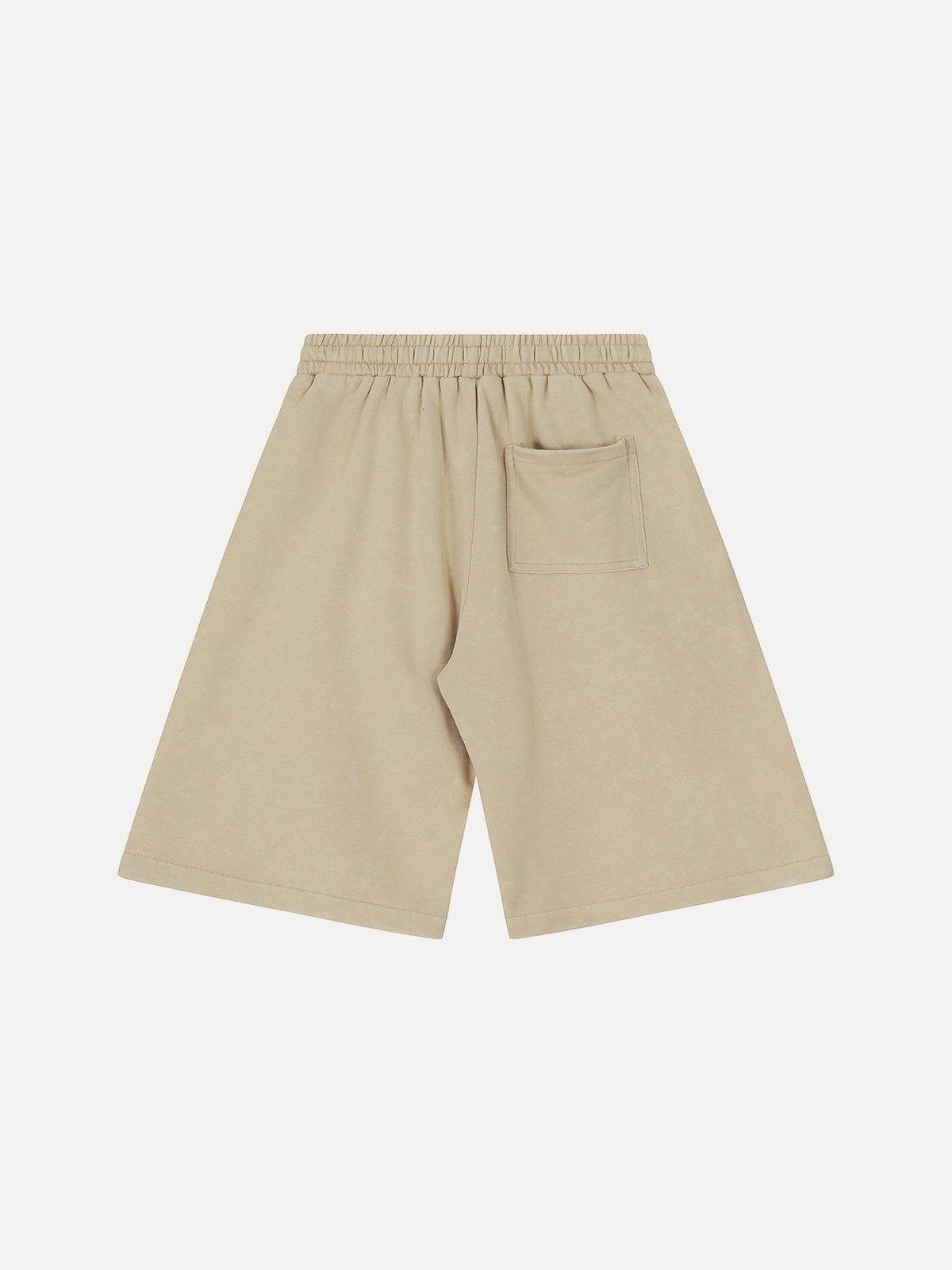 Tntwear® - Side Stripe Washed Shorts - tntwear1