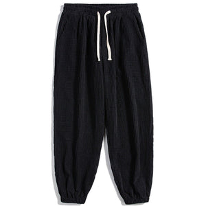 Tntwear® - Simple Pure Color Corduroy Joggers - tntwear1
