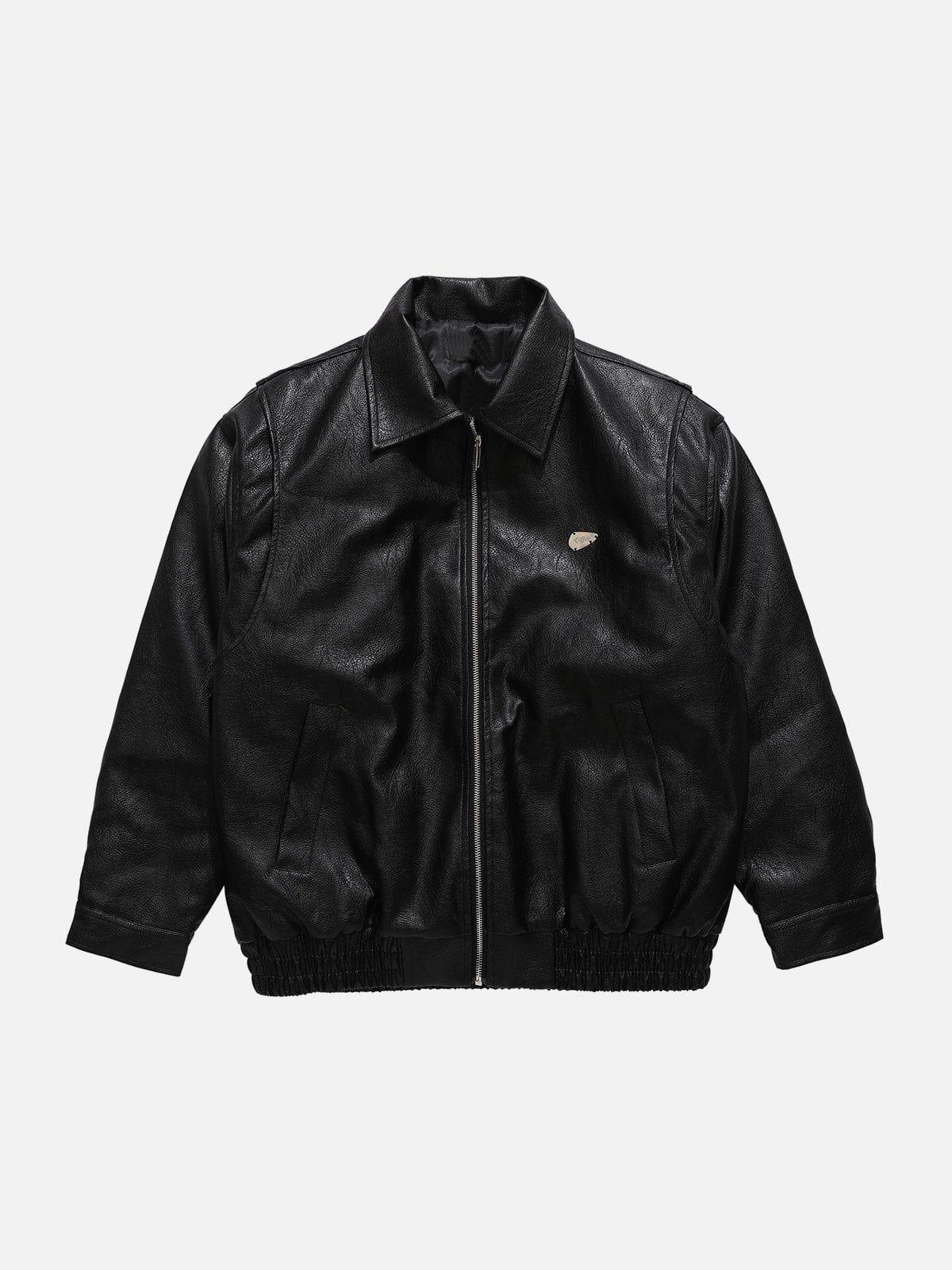 Tntwear® - Skull Embroidery Winter Coat - tntwear1