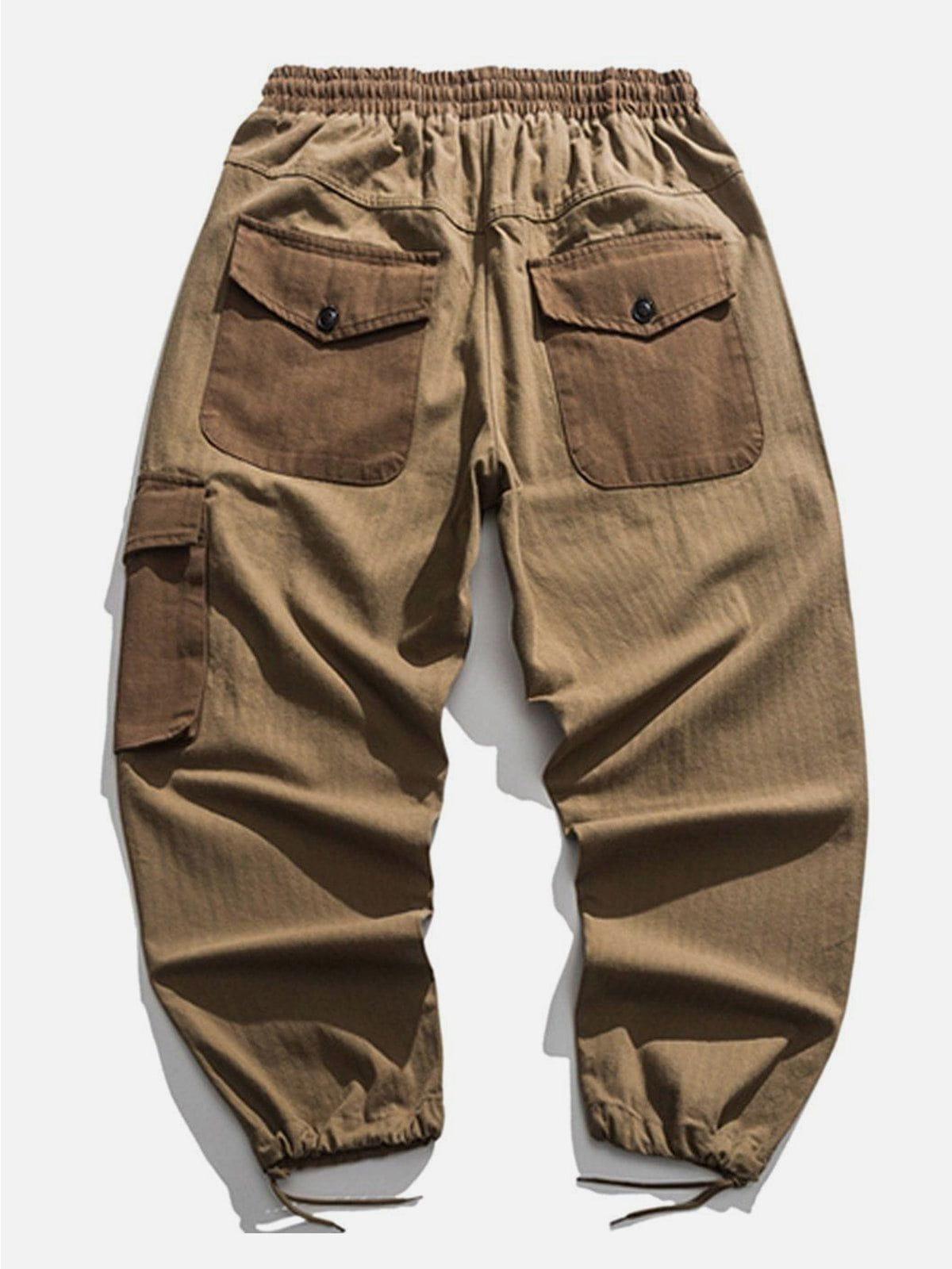 Tntwear® - Solid Color Cargo Pants - tntwear1