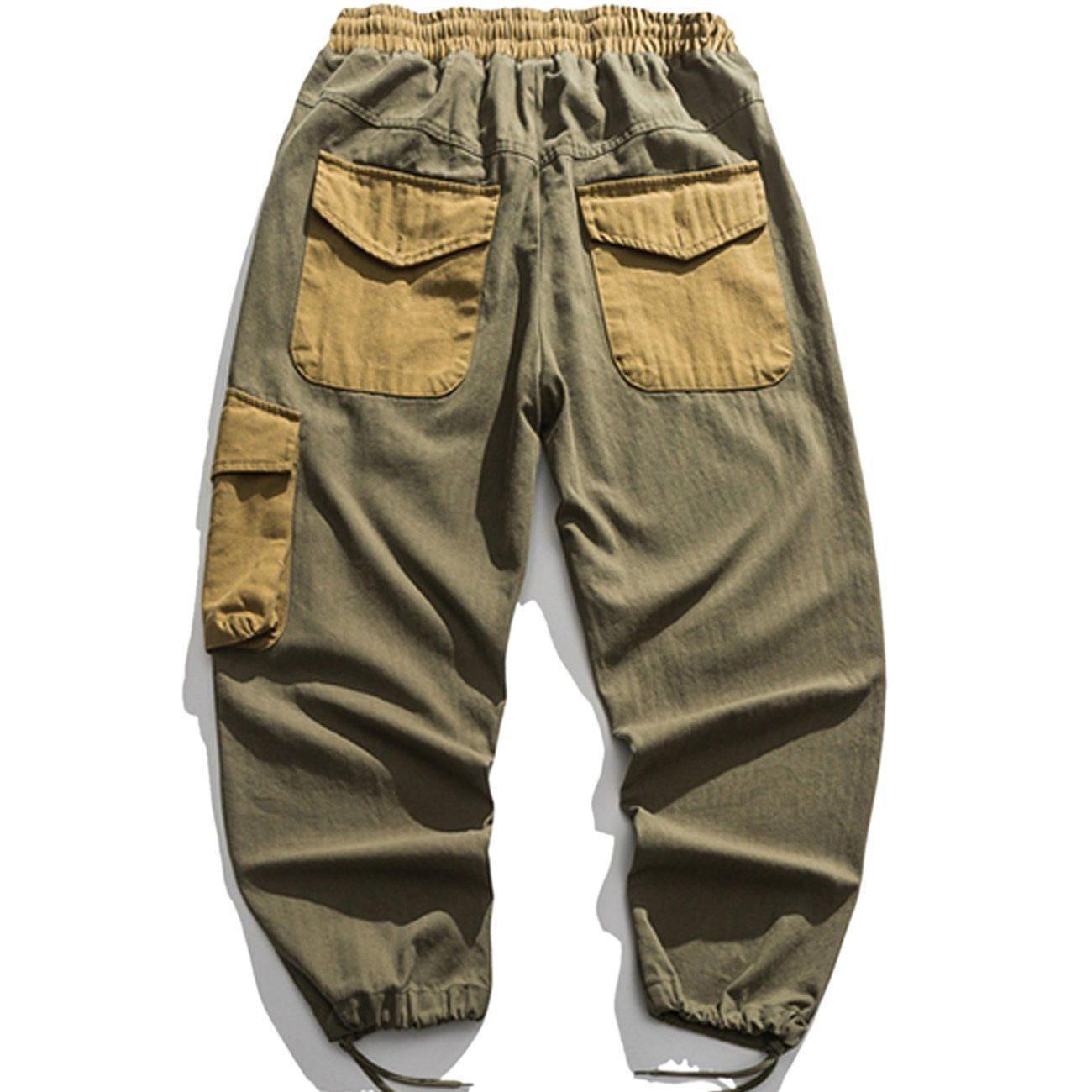 Tntwear® - Solid Color Cargo Pants - tntwear1